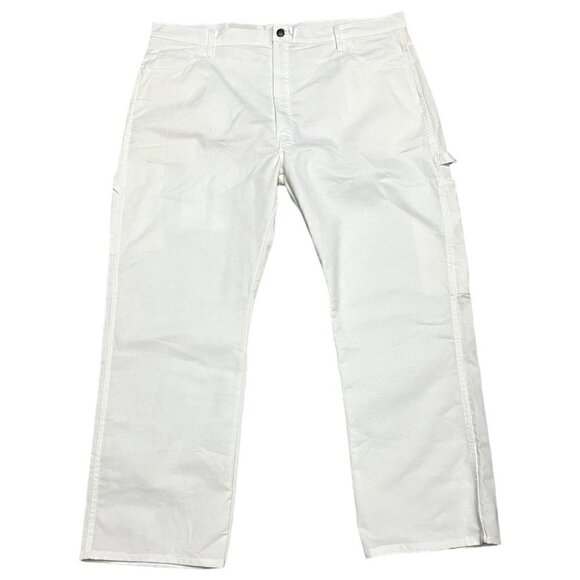 Dickies PAINTER Relaxed Fit White FLEX Mens Cargo Carpenter Pants - 42x30 - Picture 5 of 5